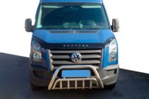 Volkswagen Crafter 2006-2016 Bull Bar WT002 (Stainless Steel) photo 1