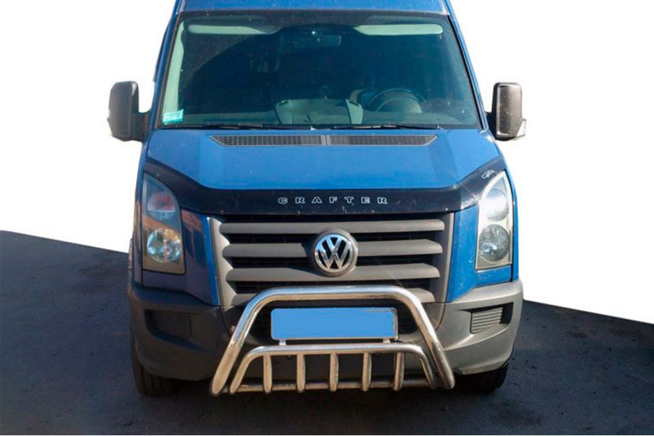Volkswagen Crafter 2006-2016 Bull Bar WT002 (Stainless Steel) Image