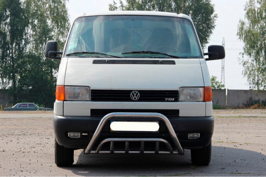Volkswagen T4 Caravelle/Multivan 1990–2003 Bull Bar WT002 (Stainless Steel) Image