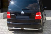 Volkswagen Touran 2003-2010 Rear Corner Bars AK003 (2 pcs, stainless steel) photo 1