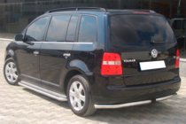 Volkswagen Touran 2003-2010 Rear Corner Bars AK003 (2 pcs, stainless steel) photo 3
