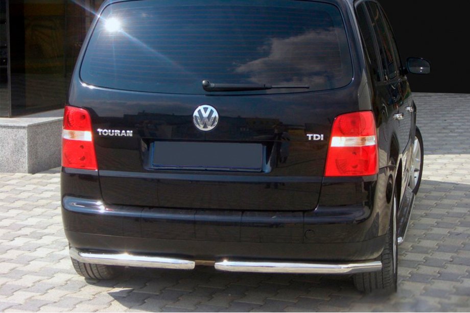 Volkswagen Touran 2003-2010 Rear Corner Bars AK003 (2 pcs, stainless steel) Image