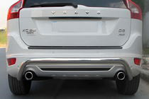 Volvo XC60 2009-2017 Rear Guard AK007 (Stainless Steel) photo 1