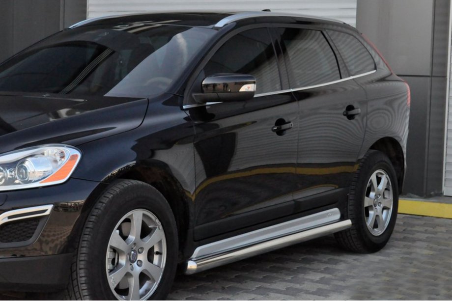 Volvo XC60 2009-2017 Side Bars BB004 (2 pcs, stainless steel) Image