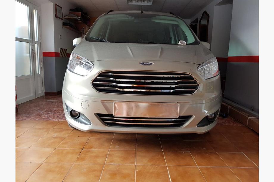 Ford Courier 2014-2023 Grille Covers OmsaLine (2014-2018, 4 pcs, stainless steel) Image