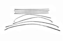 Volkswagen Jetta 2006-2011 Full Window Trim Stainless Steel photo 4
