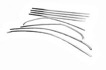 Volkswagen Jetta 2006-2011 Full Window Trim Stainless Steel photo 5