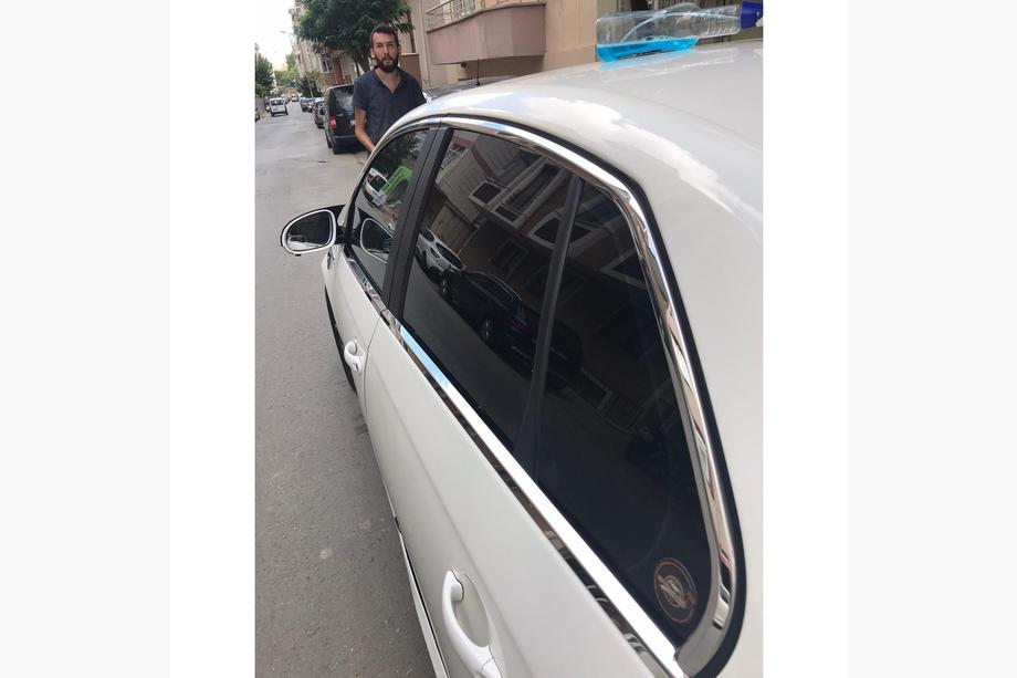 Volkswagen Jetta 2006-2011 Full Window Trim Stainless Steel Image