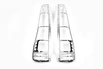 Honda CRV 2001-2006 Chrome Tail Light Covers (2 pcs, plastic) photo 11