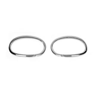 Chrome Fog Light Covers 2013↗ (2 pcs, Stainless Steel) Mercedes Sprinter W906 2006–2018 photo 2