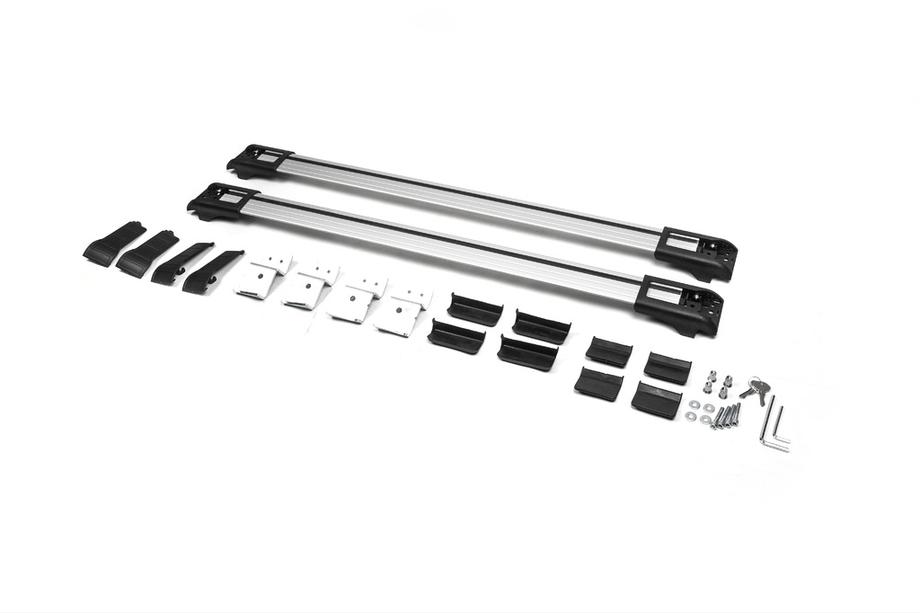 Skoda Yeti 2009-2017 Lockable roof rack cross bars (2 pcs) Black Photo 2