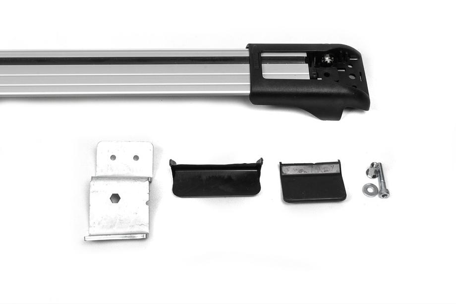 Skoda Yeti 2009-2017 Lockable roof rack cross bars (2 pcs) Black Photo 3
