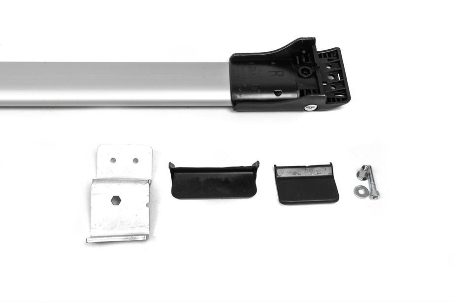 Skoda Yeti 2009-2017 Lockable roof rack cross bars (2 pcs) Black Photo 4