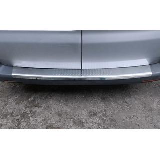 Rear bumper protector (Carmos V1, stainless steel) Volkswagen T5 Transporter 2003-2010 photo 4