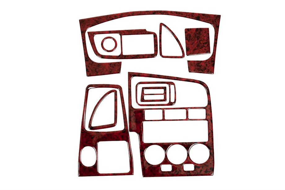 Nissan Primera P11 1996-2002 Dashboard Trim Covers (1996-1999) Aluminum Image