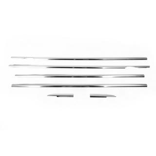 Window Trim (6 pcs, Stainless Steel) Volkswagen Tiguan 2007-2016 photo 3