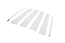 Volkswagen Touran 2003-2010 Stainless Steel Door Pillar Trim (10 pcs) photo 2