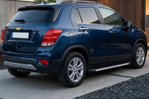 Chevrolet Trax 2012-2023 Side Steps Maya V1 (2 pcs, Aluminum) photo 2