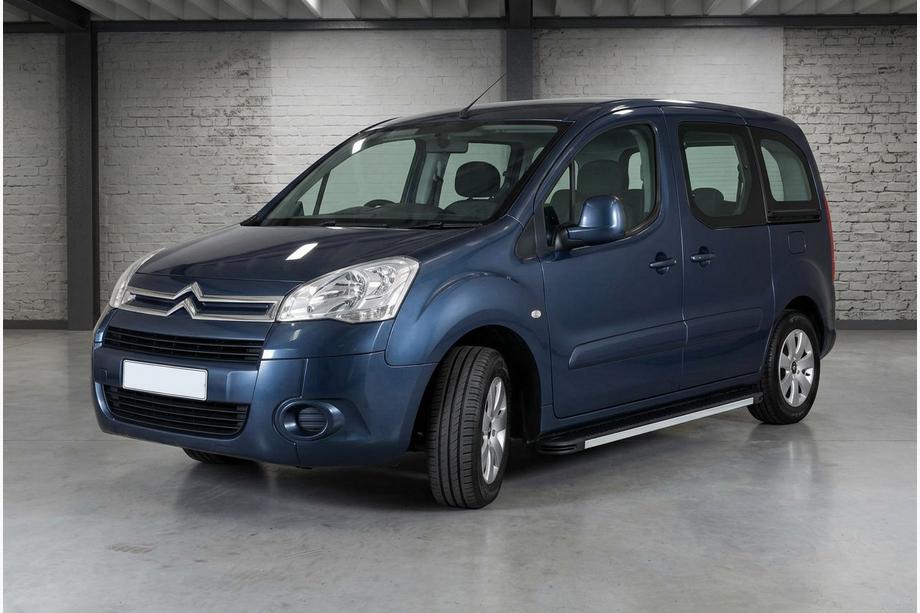 Citroen Berlingo 2008-2018 Side Steps Maya V1 (2 pcs, Aluminum) Image