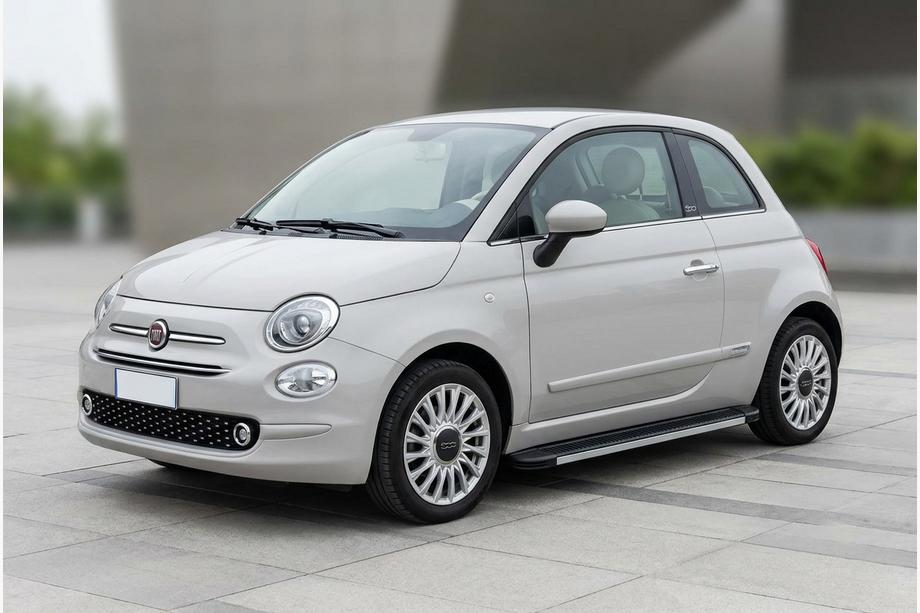 Fiat 500/500L 2013-2022 Side Steps Maya V1 (2 pcs, Aluminum) Image
