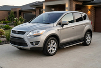 Ford Kuga 2008-2013 Side Steps Maya V1 (2 pcs, Aluminum) photo 1