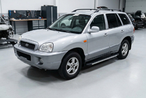 Hyundai Santa Fe 1 2000-2006 Side Steps Maya V1 (2 pcs, Aluminum) photo 1