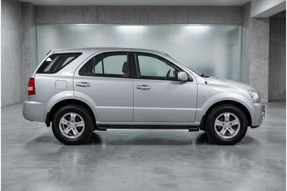 Kia Sorento I BL 2002-2009 Side Steps Maya V1 (2 pcs, Aluminum) Image