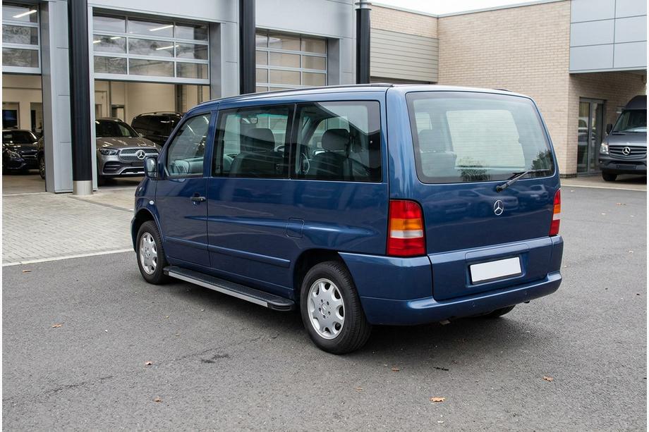 Mercedes Vito W638 1996-2003 Side Steps Maya V1 (2 pcs, Aluminum) Image