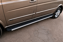 Mercedes Viano 2004-2014 Side Steps Maya V1 (2 pcs, Aluminum) photo 2