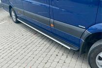 Mercedes Sprinter W906 2006–2018 Side Steps Maya (2 pcs, Aluminum) Long/ExtraLong photo 1