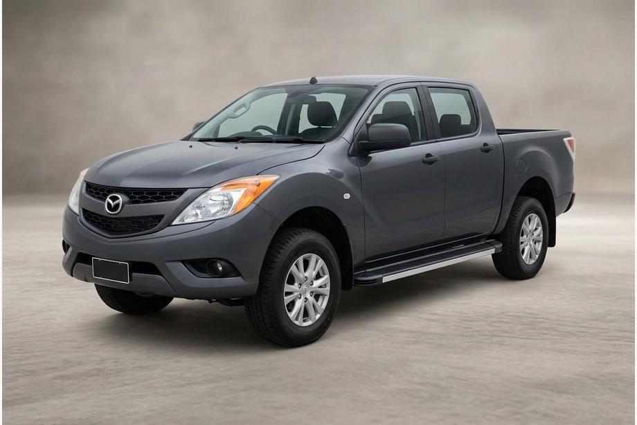 Mazda BT-50 2012- Side Steps Maya V1 (2 pcs, Aluminum) Image