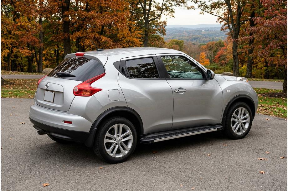Nissan Juke 2010-2019 Side Steps Maya V1 (2 pcs, Aluminum) Image