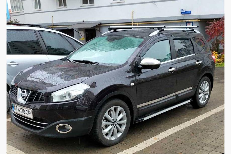 Nissan Qashqai 2010-2014 Side Steps Maya V1 (2 pcs, Aluminum) Long Wheelbase Photo 3