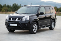 Nissan X-trail T31 2007-2014 Side Steps Maya V1 (2 pcs, Aluminum) photo 1
