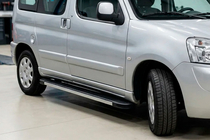 Peugeot Partner 1996-2008 Side Steps Maya V1 (2 pcs, Aluminum) photo 2