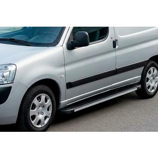 Side Steps Maya V1 (2 pcs, Aluminum) Peugeot Partner 1996-2008 photo 1