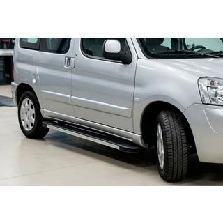 Side Steps Maya V1 (2 pcs, Aluminum) Peugeot Partner 1996-2008 photo 2