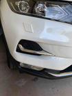 Nissan Qashqai 2014-2021 Fog light covers (2017↗, stainless steel) photo 1