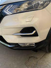 Nissan Qashqai 2014-2021 Fog light covers (2017↗, stainless steel) photo 2