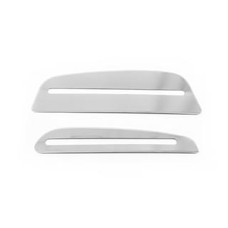 Chrome seat trim covers (stainless steel) Dodge Nitro 2006-2011 photo 3