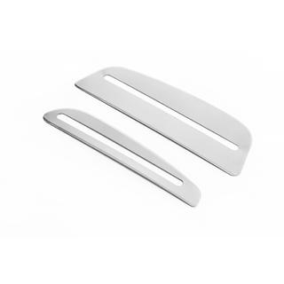 Chrome seat trim covers (stainless steel) Dodge Nitro 2006-2011 photo 4