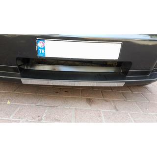 Front bumper chrome protector (stainless steel) Dodge Nitro 2006-2011 photo 4