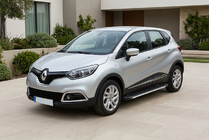 Renault Captur 2013-2019 Side Steps Maya V1 (2 pcs, Aluminum) photo 1