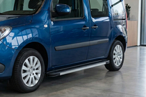 Renault Kangoo 2008–2020 Side Steps Maya V1 (2 pcs, Aluminum) photo 1