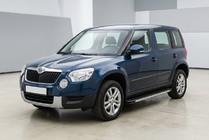 Skoda Yeti 2009-2017 Side Steps Maya V1 (2 pcs, Aluminum) photo 1