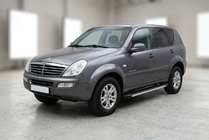 SsangYong Rexton I 2001-2017 Side Steps Maya V1 (2 pcs, Aluminum) photo 1