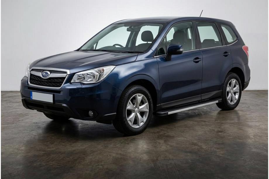 Subaru Forester 2013-2018 Side Steps Maya V1 (2 pcs, Aluminum) Image