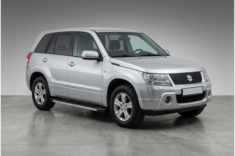 Suzuki Grand Vitara 2005-2017 Side Steps Maya V1 (2 pcs, Aluminum) Image