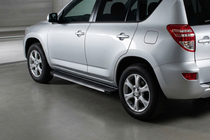 Toyota Rav 4 2006-2013 Side Steps Maya V1 (2 pcs, Aluminum) photo 1