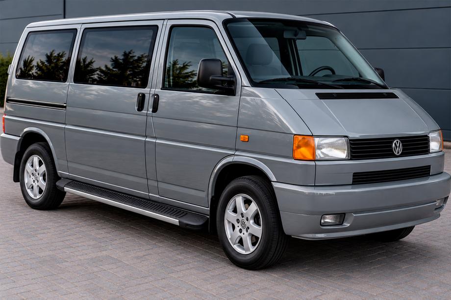Volkswagen T4 Transporter 1990-2003 Side Steps Maya (2 pcs, Aluminum) Image